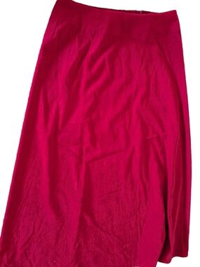 Talbots Magenta Maxi Skirt
